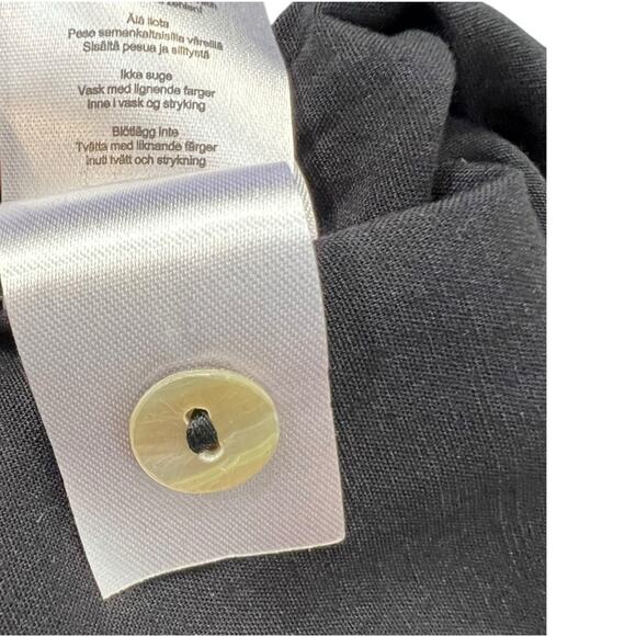 The Frolic Maternity ASOS button down relaxed leg Jumpsuit Sz 6 NWT - Picture 12 of 16